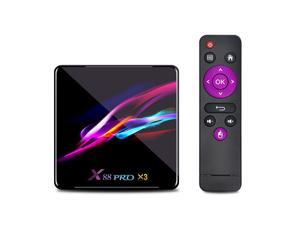 X88 Pro X3 Smart Android 9.0 TV Box S905X3 Cortex-A55 Quad Core 64 Bit 4GB / 32GB 2.4G & 5G WiFi H.265 VP9 Decoding Miracast HD Media Player X88 Pro X3 Smart Android 9.0 TV Box S905X3 Cortex-A55 Quad Core 64 Bit 4GB / 32GB 2.4G & 5G WiFi H.265 VP9 Decoding Miracast HD Media Player