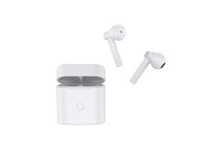 QCY T7 TWS Earbuds Bluetooth 5.1 True Wireless Headphones HiFi Stereo Music Earphones Twins Sports Headset ENC Noise Cancelling Touch Control with Mic Charging Box QCY Smart APP