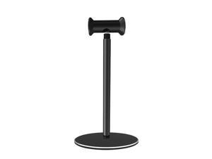Metal Headphones Holder High-quality Aluminum Alloy Stand Detachable Stable Desktop Bracket with Silicone Pad for Wired Wireless Gaming Headsets Black Metal Headphones Holder High-quality Aluminum Alloy Stand Detachable Stable Desktop Bracket with Silicone Pad for Wired Wireless Gaming Headsets Black