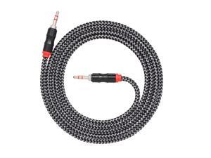 2 Meters Audio Extension Cable 3.5mm Jack Male to Male AUX Cable 3.5 mm Audio Extender Cord Braided Wire for Computer Mobile Phones Amplifier 2 Meters Audio Extension Cable 3.5mm Jack Male to Male AUX Cable 3.5 mm Audio Extender Cord Braided Wire for Computer Mobile Phones Amplifier