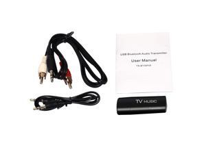 TS-BT35F05 USB Bluetooth Audio Transmitter Wireless Stereo Bluetooth Music Box Dongle Adapter for TV MP3 PC Black TS-BT35F05 USB Bluetooth Audio Transmitter Wireless Stereo Bluetooth Music Box Dongle Adapter for TV MP3 PC Black