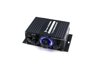 AK170 12V Mini Audio Power Amplifier Digital Audio Receiver AMP Dual Channel 20W+20W Bass Treble Volume Control for Car Home Use AK170 12V Mini Audio Power Amplifier Digital Audio Receiver AMP Dual Channel 20W+20W Bass Treble Volume Control for Car Home Use