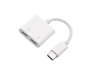 USB C to Type C Audio Headset Adapter USB C Power Charging Port for Huawei Xiaomi OPPO Samsung USB C to Type C Audio Headset Adapter USB C Power Charging Port for Huawei Xiaomi OPPO Samsung