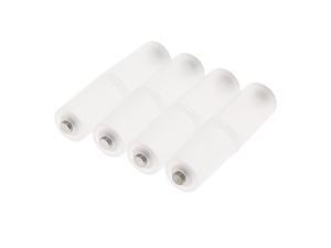 4 Pcs Battery Converter Adaptor AAA to AA Size Battery Protective Case Holder 4 Pcs Battery Converter Adaptor AAA to AA Size Battery Protective Case Holder