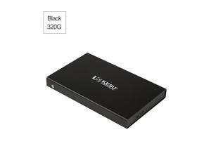Portable External Hard Drive USB 3.0 HDD External HD Hard Disk for PC Black&320G Portable External Hard Drive USB 3.0 HDD External HD Hard Disk for PC Black&320G