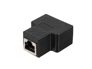 RJ45 Splitter Adapter Connector 1 to 2 Female Ports for CAT 5/CAT 6/CAT 7 LAN Ethernet Cables Socket Splitter Hub PC Laptop Router Contact Modular Plug RJ45 Splitter Adapter Connector 1 to 2 Female Ports for CAT 5/CAT 6/CAT 7 LAN Ethernet Cables Socket Splitter Hub PC Laptop Router Contact Modular Plug
