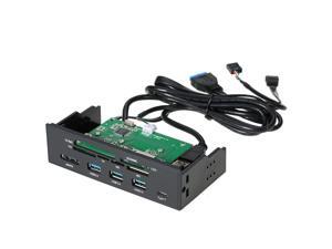 Sunshine-tipway STW 5.25" Internal Card Reader Media Multi-Function Dashboard PC Front Panel Type-C USB 3.1 USB 3.0 Support CF MD XD MMC TF M2 MS Sunshine-tipway STW 5.25" Internal Card Reader Media Multi-Function Dashboard PC Front Panel Type-C USB 3.1 USB 3.0 Support CF MD XD MMC TF M2 MS