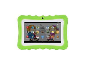 7 inch Kids Tablet Educational Learning Computer 1024*600 Resolution WiFi Connection with Silicone Case Green US Plug 7 inch Kids Tablet Educational Learning Computer 1024*600 Resolution WiFi Connection with Silicone Case Green US Plug
