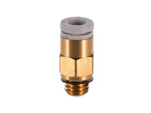 Creality 3D PC4-M6 Pneumatic Air Straight Quick Fitting Connector for CR-10 Series / Ender-3 3D Printer Extruder, 1pcs Creality 3D PC4-M6 Pneumatic Air Straight Quick Fitting Connector for CR-10 Series / Ender-3 3D Printer Extruder, 1pcs