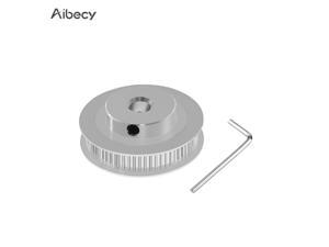 Aibecy Aluminum GT2 Timing Pulley 60 Teeth 60T 8mm Bore Synchronous Wheel for 6mm Width 3D Printer GT2 Timing Belt Aibecy Aluminum GT2 Timing Pulley 60 Teeth 60T 8mm Bore Synchronous Wheel for 6mm Width 3D Printer GT2 Timing Belt