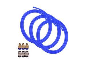 Aibecy 3pcs Blue PTFE Tube Hose Pipe 1 Meter with 3pcs PC4-M6 Pneumatic Fittings 3pcs PC4-01 Fittings Connectors for 3D Printer 1.75mm Filament Aibecy 3pcs Blue PTFE Tube Hose Pipe 1 Meter with 3pcs PC4-M6 Pneumatic Fittings 3pcs PC4-01 Fittings Connectors for 3D Printer 1.75mm Filament