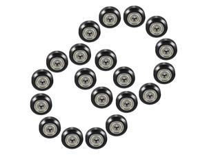 20pcs Plastic Large Model Passive Round Wheel Pulley with Bearing Gear Wheel for CNC i3 3D Printer 20pcs Plastic Large Model Passive Round Wheel Pulley with Bearing Gear Wheel for CNC i3 3D Printer
