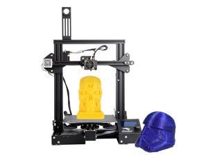 Official Creality 3D Ender 3 Pro High Precision 3D Printer DIY Kit MK-8 Extruder with Resume Printing Function Heatbed Support 220*220*250mm Printing Size for Home & School Use