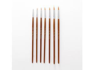 7pcs Draw Paint Brushes Kit Set Artist Paintbrush Nylon Hair Pointed Round Pen Detail Paint Brush for Artist Acrylic Aquarelle Watercolor Gouache Oil Painting for Great Art Drawing Supplies 7pcs Draw Paint Brushes Kit Set Artist Paintbrush Nylon Hair Pointed Round Pen Detail Paint Brush for Artist Acrylic Aquarelle Watercolor Gouache Oil Painting for Great Art Drawing Supplies