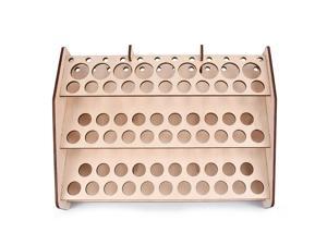 DIY Wooden Paint Rack Stand Painting Ink Bottle Storage Holder Organizer Pigment Shelf Paintings Bracket Brushes Tool Stand DIY Wooden Paint Rack Stand Painting Ink Bottle Storage Holder Organizer Pigment Shelf Paintings Bracket Brushes Tool Stand