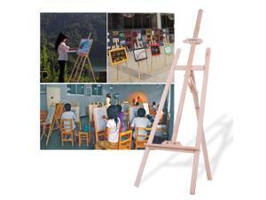 Aibecy 150cm/ 59 Inch Durable Art Artist Wood Wooden Easel Sketch Drawing Stand NZ Pine for Painting Sketching Display Exhibition Aibecy 150cm/ 59 Inch Durable Art Artist Wood Wooden Easel Sketch Drawing Stand NZ Pine for Painting Sketching Display Exhibition