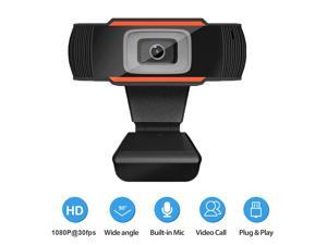 1080P Webcam Auto Focus USB Web Camera Built-in Noise Reduction Microphone for Laptop Desktop 1080P Webcam Auto Focus USB Web Camera Built-in Noise Reduction Microphone for Laptop Desktop