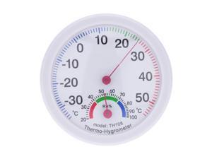 -35~55°C Mini Indoor Analog Temperature Humidity Meter Thermometer Hygrometer