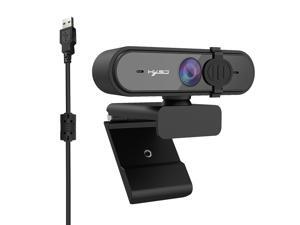 1080P USB Webcam Auto Focus Web Camera with Privacy Cover Built-in Noise Reduction Microphone for Laptop Desktop Black 1080P USB Webcam Auto Focus Web Camera with Privacy Cover Built-in Noise Reduction Microphone for Laptop Desktop Black