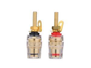 4mm Banana Plug Gold Plated Speaker Terminal Long Plug Binding Column Low Frequency Amplifier Connector 4mm Banana Plug Gold Plated Speaker Terminal Long Plug Binding Column Low Frequency Amplifier Connector
