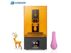 LONGER Orange 10 UV LCD Resin Printer Photocuring 3D Printer with 2.8 Inch Full Color Touchscreen Off-line Print Fast Slicing Smart Support High Temperature Warning 3.86in(L)*2.17in(W)*5.51in(H) LONGER Orange 10 UV LCD Resin Printer Photocuring 3D Printer with 2.8 Inch Full Color Touchscreen Off-line Print Fast Slicing Smart Support High Temperature Warning 3.86in(L)*2.17in(W)*5.51in(H)