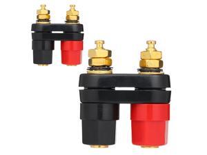 4mm Banana Socket Dual Female Terminal Binding Post for Speaker Amplifier Power Supply Binding Post 4mm Banana Socket Dual Female Terminal Binding Post for Speaker Amplifier Power Supply Binding Post
