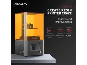 Creality 3D LD-002R UV Resin 3D Printer LCD Photocuring 3.5 Inch Touchscreen 2K High Resolution LCD Ball Linear Rails Air Filtration System Off-line Print 4.69*2.56*6.3in Printing Size with Disposable Creality 3D LD-002R UV Resin 3D Printer LCD Photocuring 3.5 Inch Touchscreen 2K High Resolution LCD Ball Linear Rails Air Filtration System Off-line Print 4.69*2.56*6.3in Printing Size with Disposable