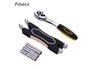 Aibecy 7/8/9mm Hexagonal Sleeve + Wrench + Dual-Use Extruder Nozzle Removal Tool 3D Printer Accessory Aibecy 7/8/9mm Hexagonal Sleeve + Wrench + Dual-Use Extruder Nozzle Removal Tool 3D Printer Accessory