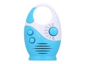 AM / FM Mini Shower Radio Bathroom Waterproof Radio Hanging Music Radio Built-in Speaker (Not Including Battery) AM / FM Mini Shower Radio Bathroom Waterproof Radio Hanging Music Radio Built-in Speaker (Not Including Battery)