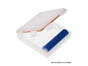 Waterproof Battery Storage Box Battery Holder Protective Case 4 Slot Transparent Strong Hard Case Waterproof Battery Storage Box Battery Holder Protective Case 4 Slot Transparent Strong Hard Case