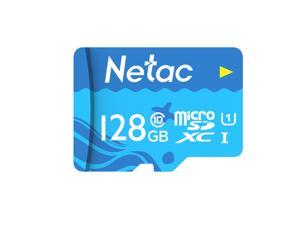 Netac 128GB TF Card Large Capacity Micro SD Card UHS-1 Class10 High Speed Memory Card Camera Dashcam Monitors Micro SD Card