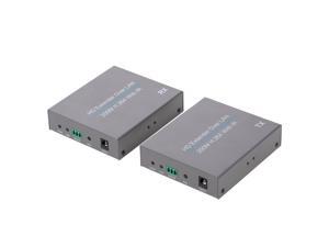 200M H.264 HD Extender Over ONE CAT 5E/6 Splitter Transmitter Receiver with IR Re-transmission EU Plug 200M H.264 HD Extender Over ONE CAT 5E/6 Splitter Transmitter Receiver with IR Re-transmission EU Plug