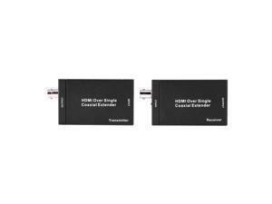 1080P HD Over Single Coaxial Extender Transmitter & Receiver IR TX RX with Cable EU Plug 1080P HD Over Single Coaxial Extender Transmitter & Receiver IR TX RX with Cable EU Plug