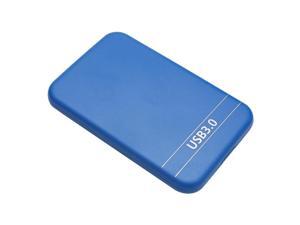 2.5Inch USB3.0 SATA Hard Drive Box SSD External Enclosure Box with USB Cable (Blue) 2.5Inch USB3.0 SATA Hard Drive Box SSD External Enclosure Box with USB Cable (Blue)