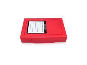 OImaster HE-8500 2.5/3.5" HDD SSD Protective Box Bag Hard Disk Case External Hard Disk Protector Storage Box(Red) OImaster HE-8500 2.5/3.5" HDD SSD Protective Box Bag Hard Disk Case External Hard Disk Protector Storage Box(Red)