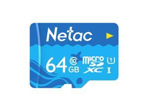 Netac 64GB TF Card Large Capacity Micro SD Card UHS-1 Class10 High Speed Memory Card Camera Dashcam Monitors Micro SD Card