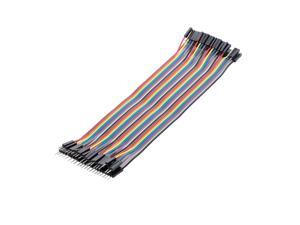 Breadboard Jumper Wires Male to Female Dupont Cable for Arduino Multicolored Ribbon Cables 40Pin 20cm Breadboard Jumper Wires Male to Female Dupont Cable for Arduino Multicolored Ribbon Cables 40Pin 20cm