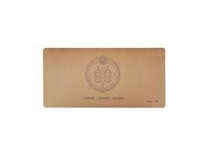 Mouse Pad Natural Cork Texture Desk Mat Waterproof Dustproof Large Size Desktop Laptop Mouse Pad for Home Office Game Gemini Mouse Pad Natural Cork Texture Desk Mat Waterproof Dustproof Large Size Desktop Laptop Mouse Pad for Home Office Game Gemini