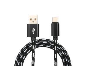 USB Type C Charger Cable Charging Data Cable Type-C Phone Cable Data Sync Nylon Braided for Samsung Huawei Xiaomi Black USB Type C Charger Cable Charging Data Cable Type-C Phone Cable Data Sync Nylon Braided for Samsung Huawei Xiaomi Black