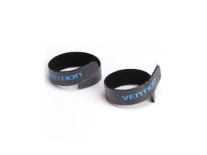 VENTION Wire Tie Cable Manager with Fasteners 2 PCS Reusable Wire for Computer Cables Charging Cable Wire Organizer Black VENTION Wire Tie Cable Manager with Fasteners 2 PCS Reusable Wire for Computer Cables Charging Cable Wire Organizer Black