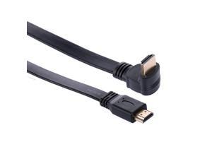 HD Cable HD Male to 90 Degree Right Angle HD Male High Speed 4K 3D Gold-plated Connectors Support 1080P for PC Laptop Projector TV DVD 30cm/11.81in HD Cable HD Male to 90 Degree Right Angle HD Male High Speed 4K 3D Gold-plated Connectors Support 1080P for PC Laptop Projector TV DVD 30cm/11.81in