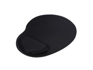 Mouse Pad Comfortable Mouse Mat with Wrist Rest Support for PC Laptop(Black) Mouse Pad Comfortable Mouse Mat with Wrist Rest Support for PC Laptop(Black)