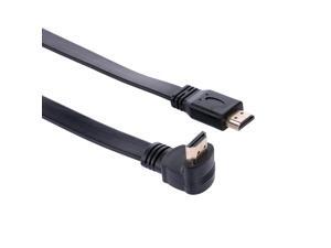 HD Cable HD Male to 90 Degree Right Angle HD Male High Speed 4K 3D Gold-plated Connectors Support 1080P for PC Laptop Projector TV DVD 30cm/11.81in HD Cable HD Male to 90 Degree Right Angle HD Male High Speed 4K 3D Gold-plated Connectors Support 1080P for PC Laptop Projector TV DVD 30cm/11.81in