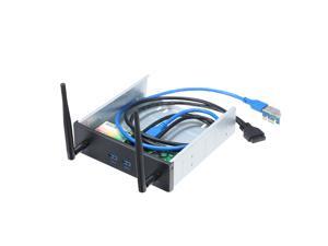 Pre-Drive Wireless Network Card CD-ROM Expansion Mobile Rack with 2 USB 3.0 Ports 600Mbps High Speed Support Dual Band Pre-Drive Wireless Network Card CD-ROM Expansion Mobile Rack with 2 USB 3.0 Ports 600Mbps High Speed Support Dual Band