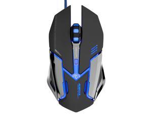 E-3LUE 4000DPI Adjustable USB Wired Gaming Mouse EMS639 High Precision 5 Colors Backlights Lights Ergonomic Computer Game Mice E-3LUE 4000DPI Adjustable USB Wired Gaming Mouse EMS639 High Precision 5 Colors Backlights Lights Ergonomic Computer Game Mice