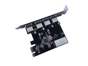 PCI Express USB3.0 4-Port Expansion Card VIA&NEC Chipset PC Adapter Card PC Converter PCI Express USB3.0 4-Port Expansion Card VIA&NEC Chipset PC Adapter Card PC Converter