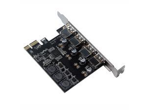 Four Ports USB 3.0 Super Fast 5Gbps PCI-E Expansion Card PCI Express Adapter Converter Card 6A Power Supply Module For Desktop PC Four Ports USB 3.0 Super Fast 5Gbps PCI-E Expansion Card PCI Express Adapter Converter Card 6A Power Supply Module For Desktop PC