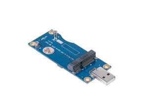 Mini PCI-E to USB Adapter Card WWAN Test Converter Adapter Card 3G/4G Module with SIM Card Slot Mini PCI-E to USB Adapter Card WWAN Test Converter Adapter Card 3G/4G Module with SIM Card Slot