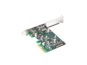 PCI-E to USB 3.1 Type A + Type C Expansion Card 10Gbps Converter Adapter Card For Desktop PC PCI-E to USB 3.1 Type A + Type C Expansion Card 10Gbps Converter Adapter Card For Desktop PC