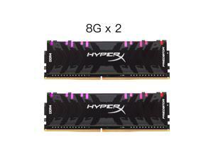 HyperX Kingston Technology Predator Black 16GB(Kit of 2) DDR4 2933MHz RGB RAM Gaming Memory with Infrared Sync Technology Memory CL15 1.35V DIMM(288-pin) XMP HX429C15PB3A/16 HyperX Kingston Technology Predator Black 16GB(Kit of 2) DDR4 2933MHz RGB RAM Gaming Memory with Infrared Sync Technology Memory CL15 1.35V DIMM(288-pin) XMP HX429C15PB3A/16